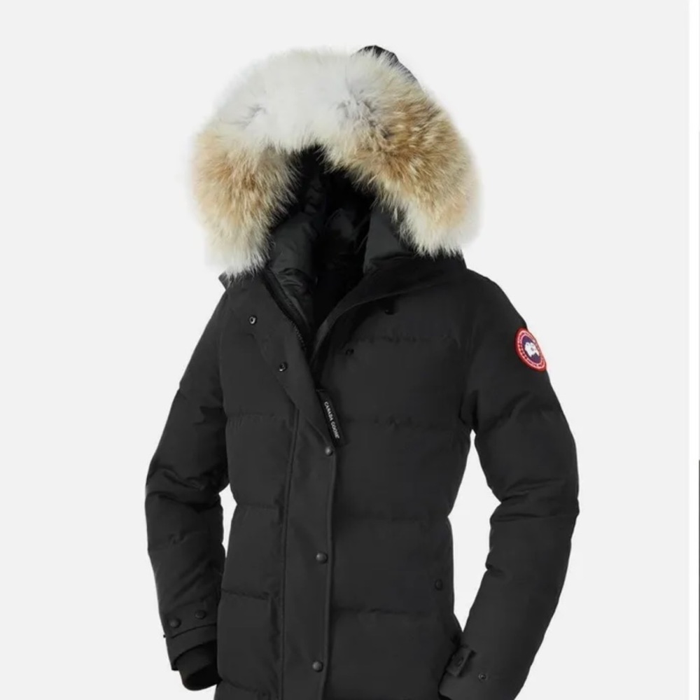 Women's Canada Goose Shelburne Parka - Black, Small (MSRP $1650)